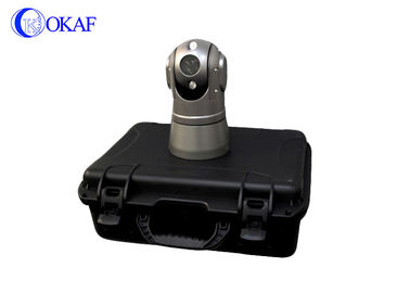 IR 2MP HD Remote 4G PTZ Kamera Waterproof Built - In Dukungan Baterai 2 Kartu SIM