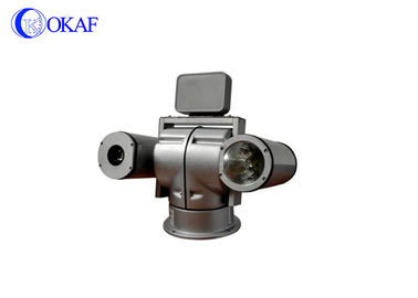 Lampu HID Full HD PTZ Kamera, HD Kamera Keamanan PTZ Malam Penglihatan Untuk Kawasan Lalu Lintas