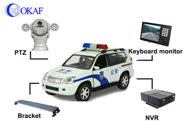 Roof Mounted Auto Motion Tracking PTZ Camera Night Vision 150m Sistem Forensik
