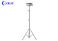 Portable Solar Sensing Night Scan Light Tower Lampu Tiang Tripod Teleskopik