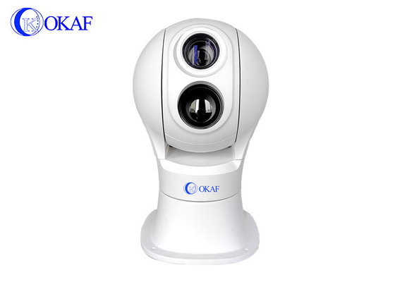 Kamera PTZ termal stabilisasi gyro jarak jauh 75mm