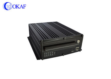 SDI 1080P Drive Vehicle DVR Recorder 4 Channel 3G/4G Transmission For Bus