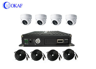 Kamera CCTV Kendaraan 720p AHD, Dome Surveillance Kamera Kecil untuk Mobil IP66