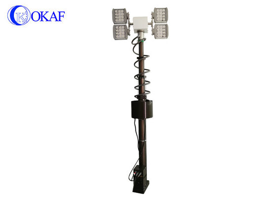 4m/min RS485 48000lm Telescopic Mast Aluminium