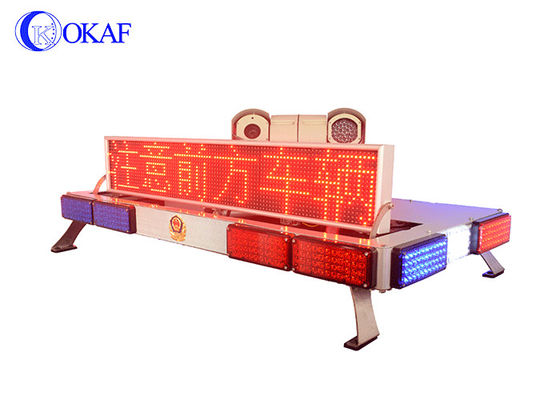 2.0MP PTZ Kamera LED Lampu Bar RS485 LED Emergency Flashing