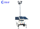 3 - 10m Mobile Sentry Security Trailer Orang Menghitung 1080P 4G GPS CCTV Surveillance Tower