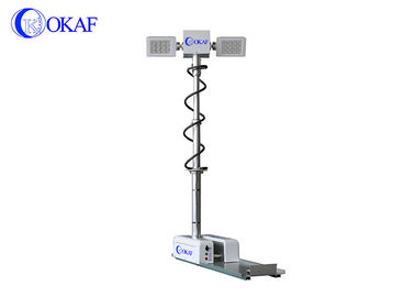 1.8 m Luar Kendaraan Mounted Mast Lighting Telescopic Monitoring System