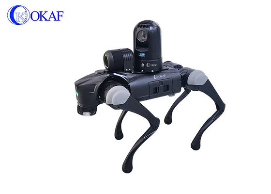 Kecerdasan HD AI Kamera Keamanan Robot Anjing Berempat