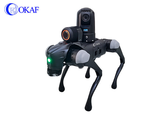 Kecerdasan HD AI Kamera Keamanan Robot Anjing Berempat