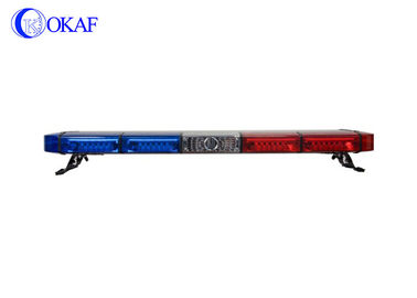 Kendaraan LED lampu bar lampu peringatan darurat PTZ dipasang kamera keamanan