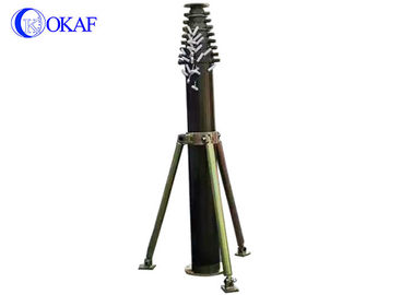 Menara Telekomunikasi Telescoping Aluminium Antenna Mast DC12V/24V