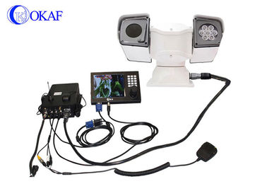 1.3MP AHD HD Pan Tilt Zoom IP Kamera Shockproof Untuk Sistem Forensik Dinamis