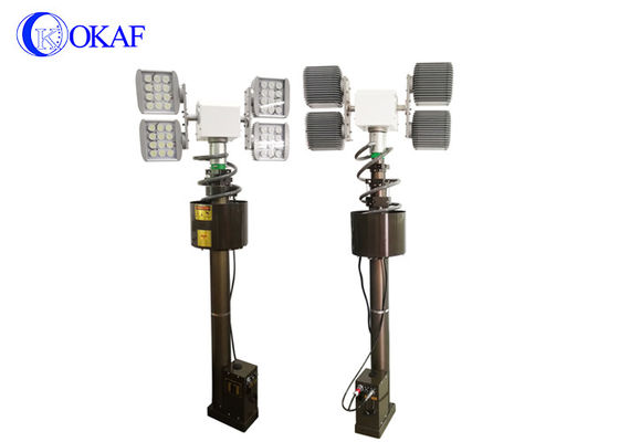 4m/min RS485 48000lm Telescopic Mast Aluminium