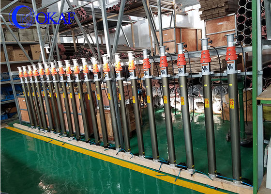 Anodized Aluminium Pneumatic Telescopic Mast 4.2M 5.7M