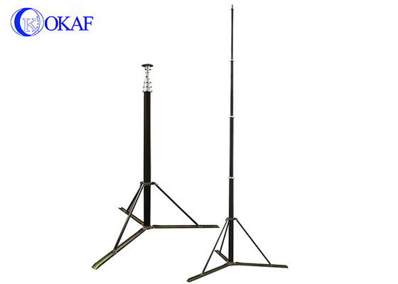 Anodized Aluminium Pneumatic Telescopic Mast 4.2M 5.7M