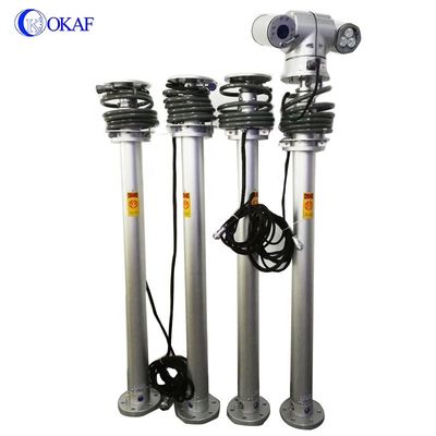 Anodized Aluminium Pneumatic Telescopic Mast 4.2M 5.7M