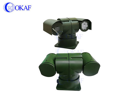 Kamera PTZ Seluler RS485 Terpasang di Kendaraan 2.0MP Zoom Optik 20x 25x