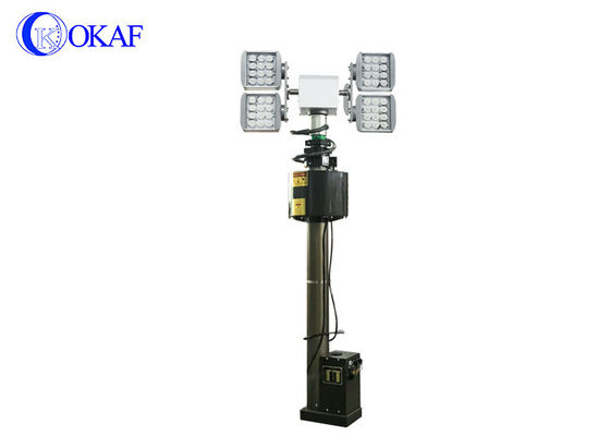 Aluminium Alloy Night Scan Light Tower Mobile Electric Led Light Mast