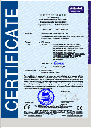 Cina Shenzhen Okaf Technology Co., Ltd. Sertifikasi